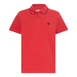 Millers River Printed Neck Short Sleeve Polo - Runner