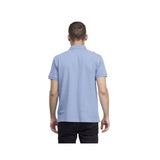 Millers River Printed Neck Short Sleeve Polo - Runner