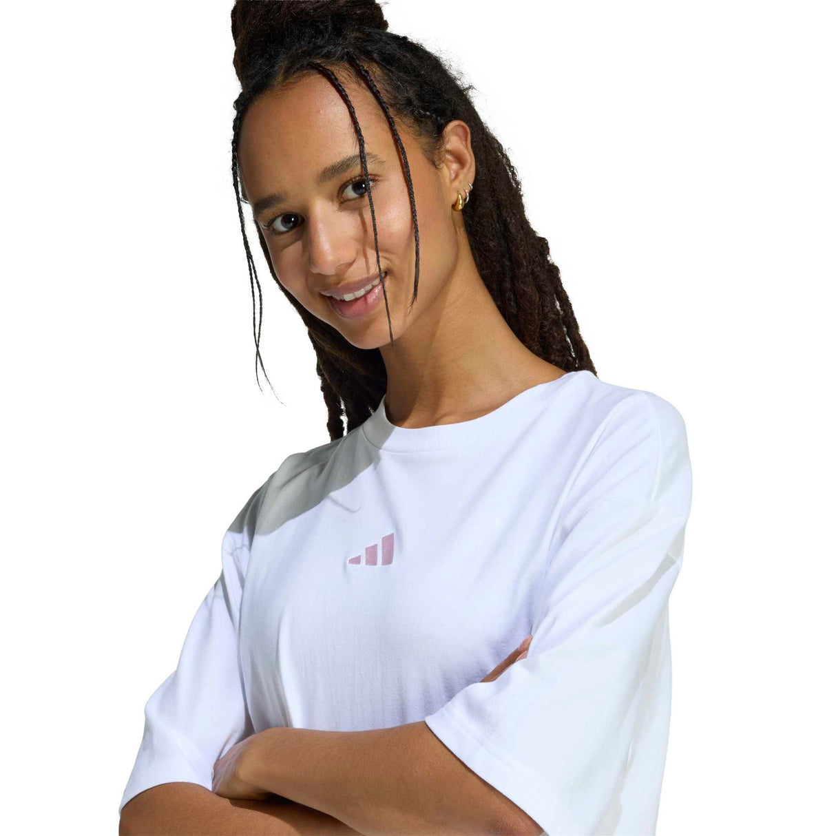 MINI EMBROIDERY OVERSIZED GRAPHIC T - SHIRT - Runner
