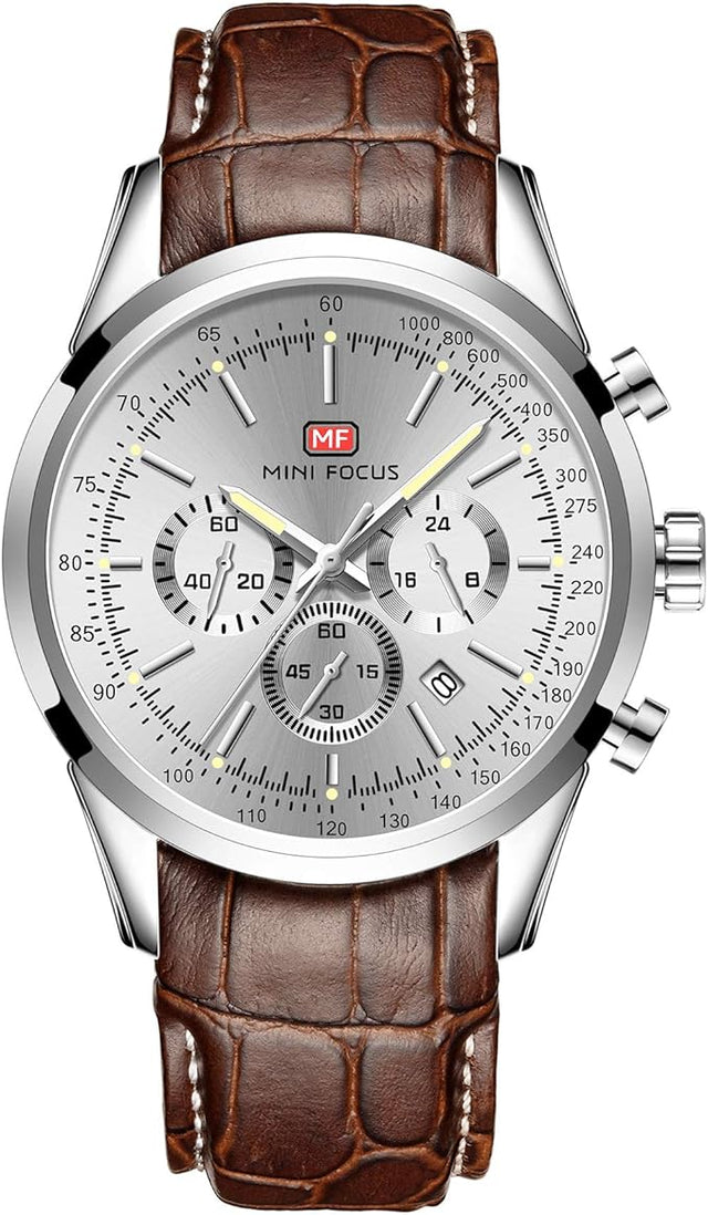 Mini Focus Casual Watch For Men Analog Leather - MF0116G.02 MFM4 - Runner