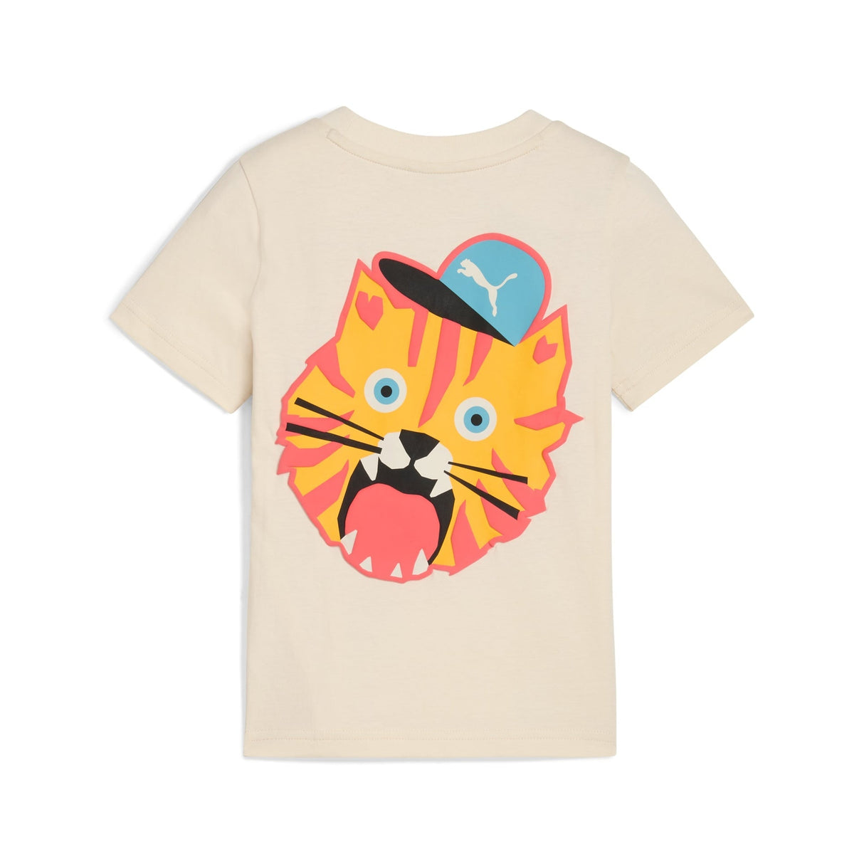 Moody Cat Graphic T-shirt I Kids - Runner