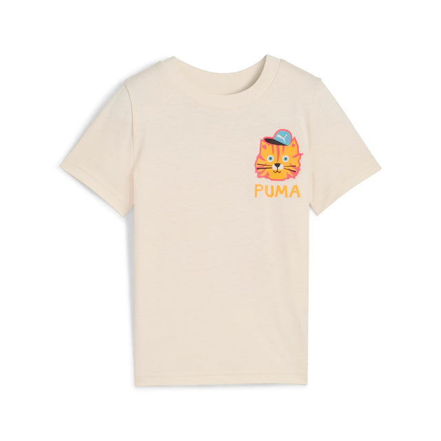 Moody Cat Graphic T-shirt I Kids - Runner