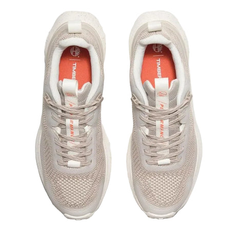 MOTION ACCESS LOW LACE UP SNEAKER LIGHT TAUPE KNIT W WHITE - Runner