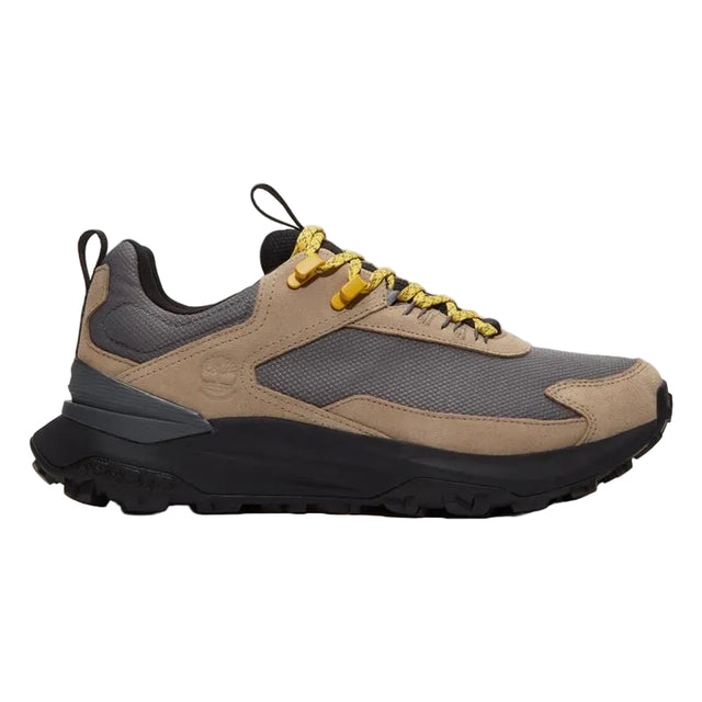 MOTION ACCESS LOW LACE UP WATERPROOF SNEAKER MD GREY MESH W BEIGE - Runner