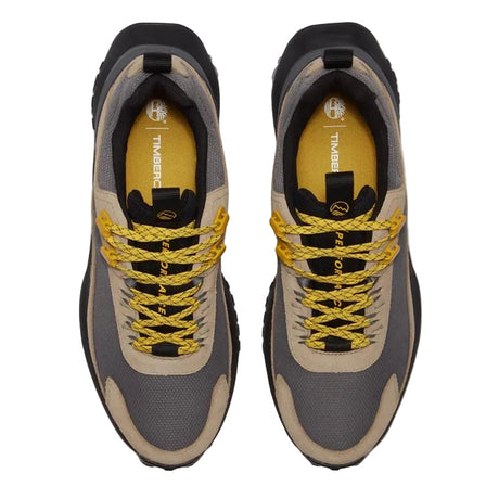 MOTION ACCESS LOW LACE UP WATERPROOF SNEAKER MD GREY MESH W BEIGE - Runner