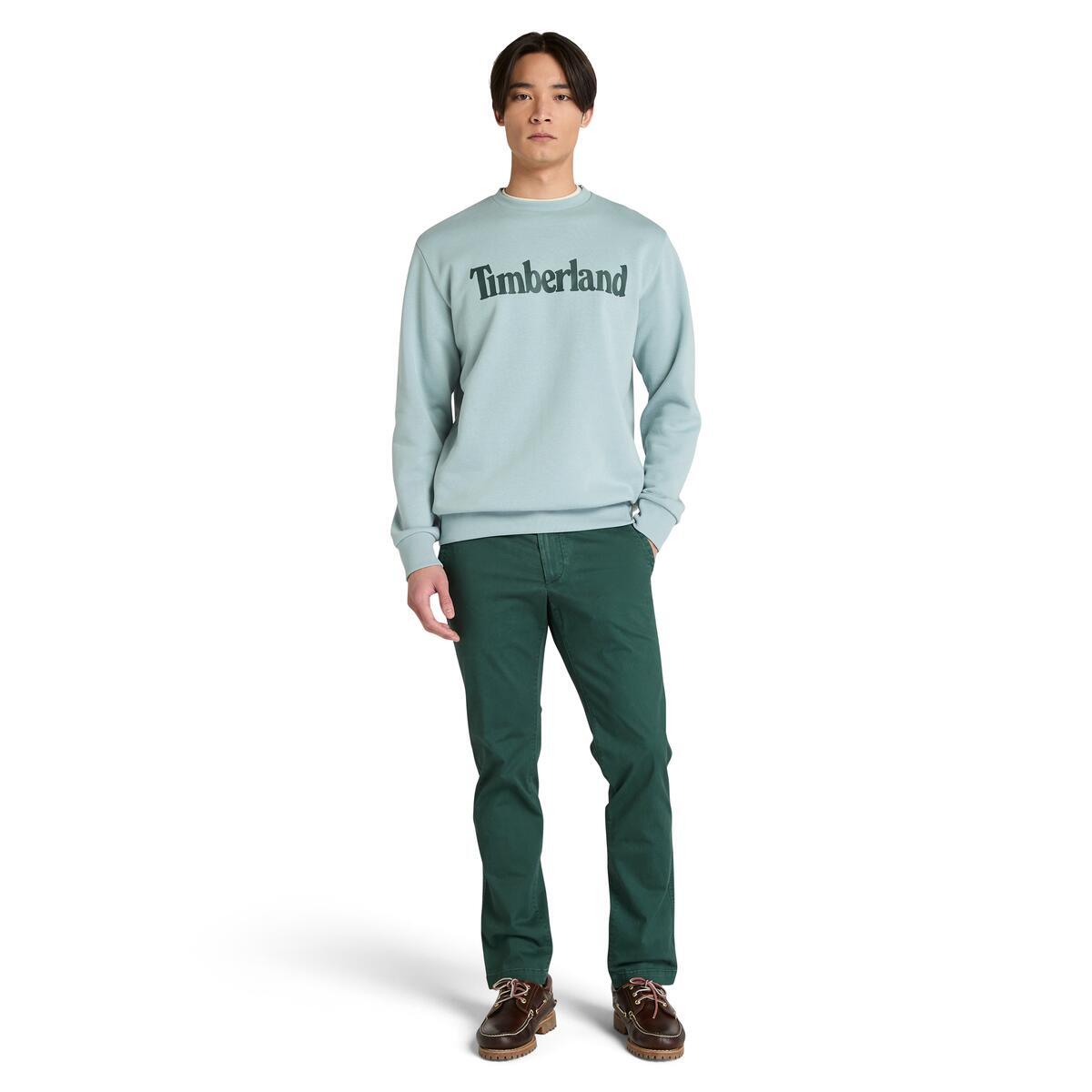 Northwood Wordmark Logo Brushback Crew Neck - Runner
