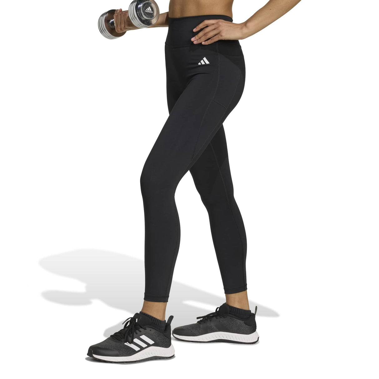 Optimé Essentials No Front Rise Seam 7/8 Leggings - Runner