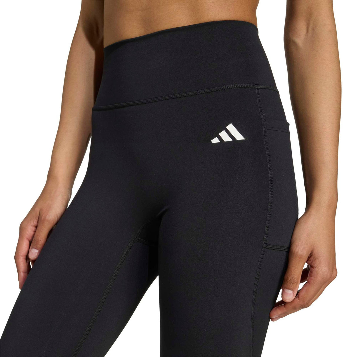 Optimé Essentials No Front Rise Seam 7/8 Leggings - Runner