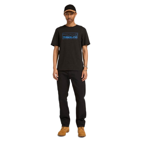 Outlined Graphic Ss Tee - Runner