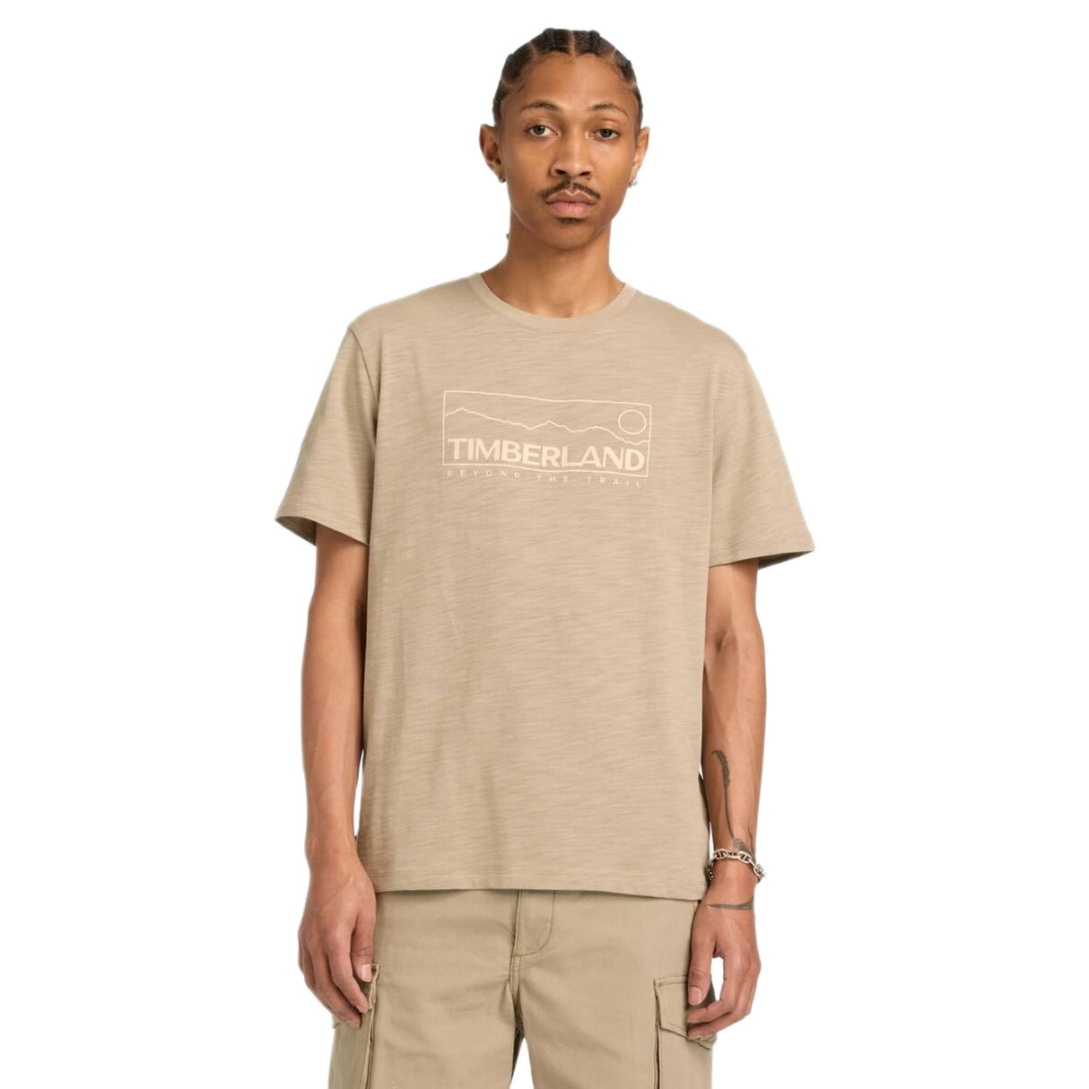 Outlined Graphic Ss Tee - Runner
