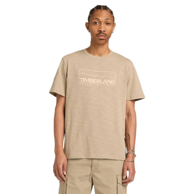 Outlined Graphic Ss Tee - Runner