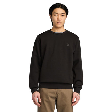 Oyster River Chest Logo Brushback Crew Neck - Runner