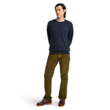 Oyster River Chest Logo Brushback Crew Neck - Runner
