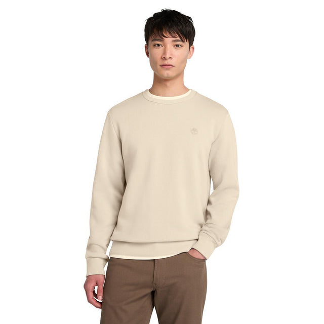 Oyster River Chest Logo Brushback Crew Neck - Runner