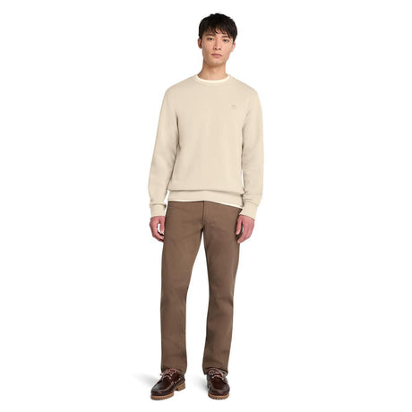 Oyster River Chest Logo Brushback Crew Neck - Runner