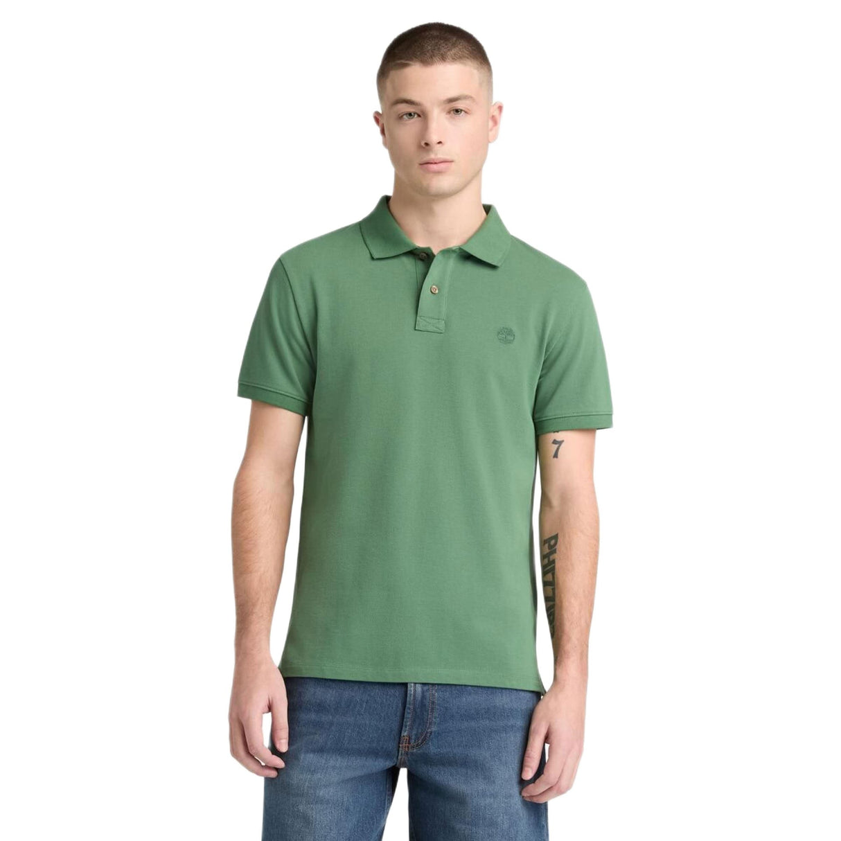 Oyster River Chest Logo Ss Polo (Slim) - Runner