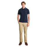 Oyster River Tipped Collar Ss Polo - Runner