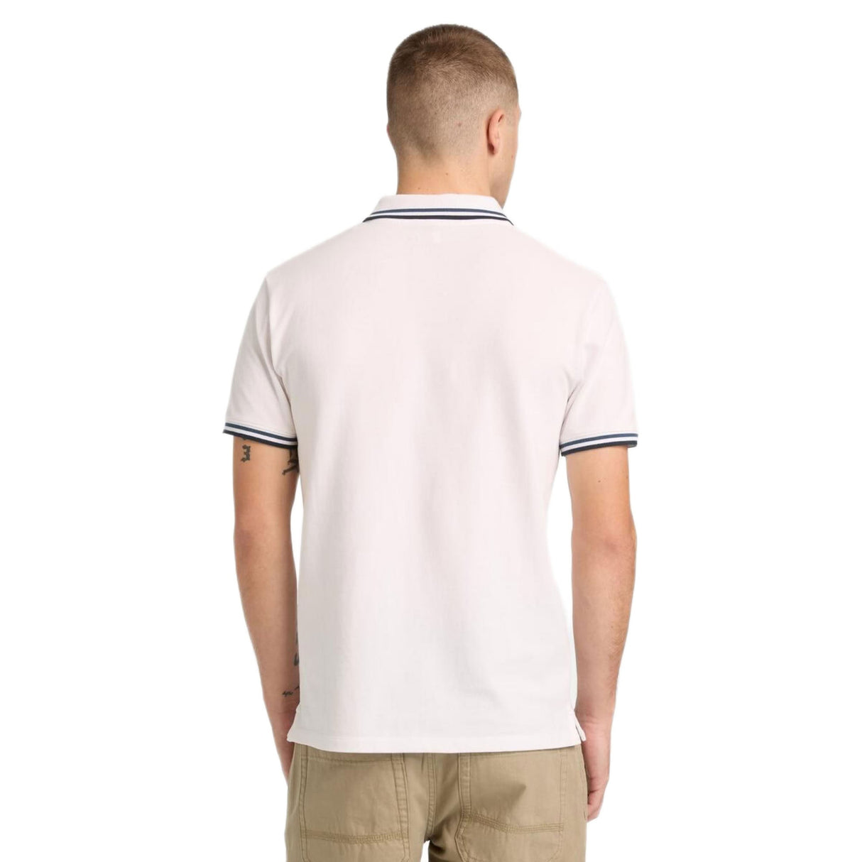 Oyster River Tipped Collar Ss Polo - Runner