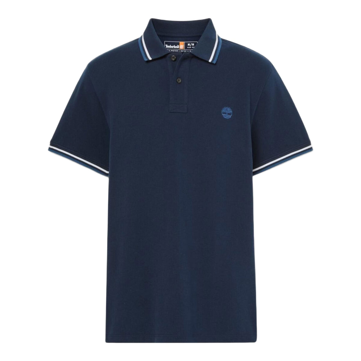 Oyster River Tipped Collar Ss Polo - Runner
