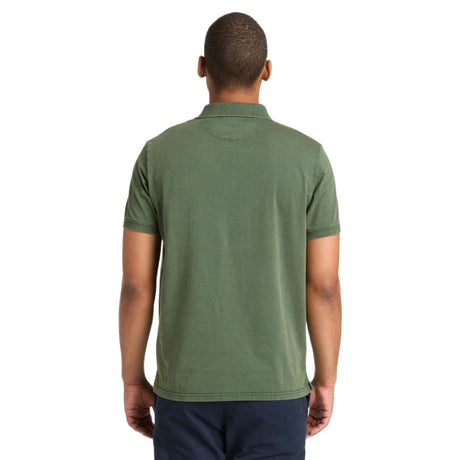 Oyster River Washed Short Sleeve Polo - Runner