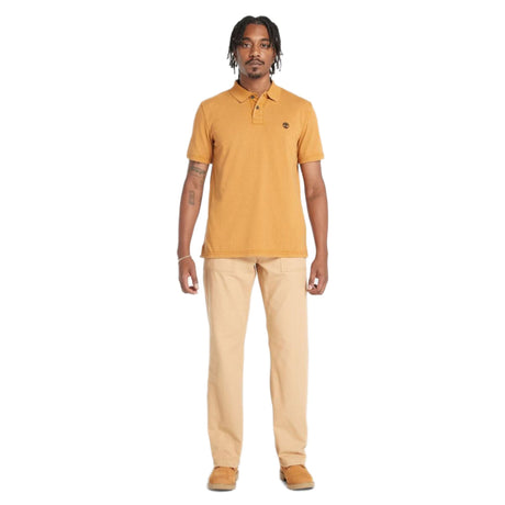 Oyster River Washed Short Sleeve Polo - Runner