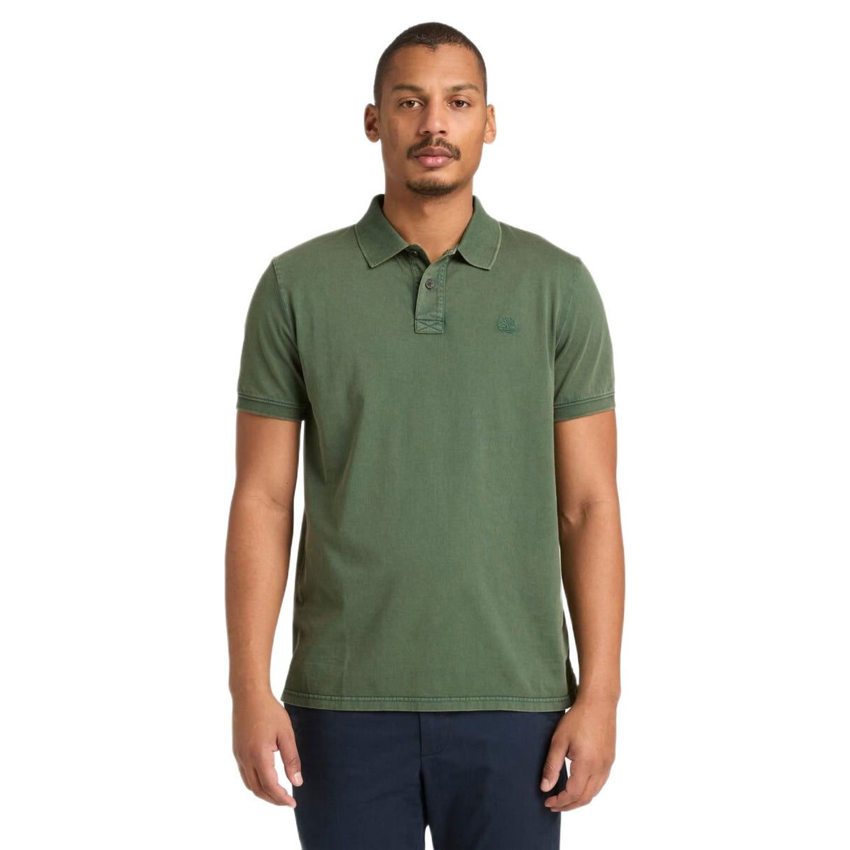 Oyster River Washed Short Sleeve Polo - Runner