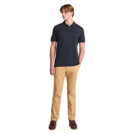 Oyster River Washed Short Sleeve Polo - Runner