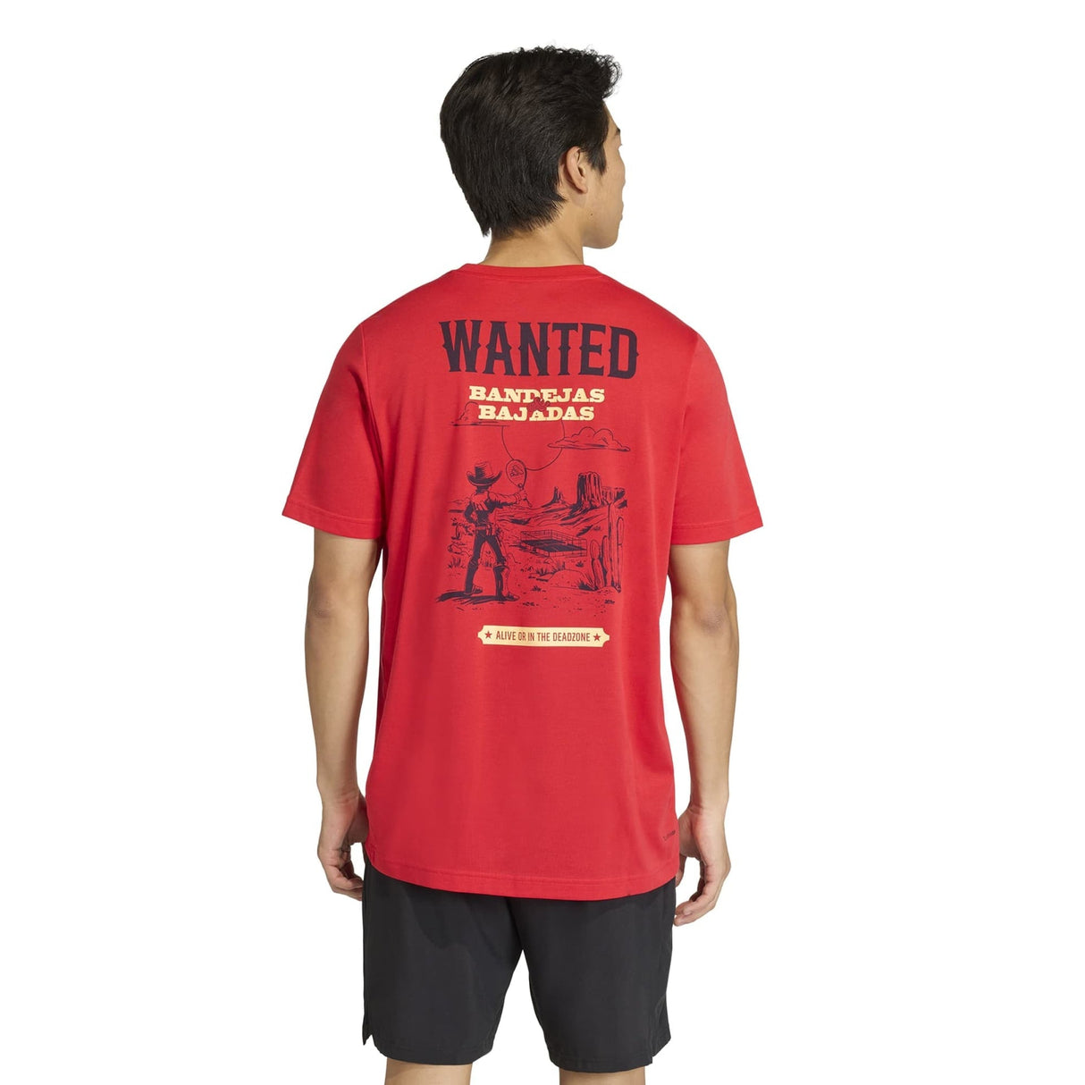 PADEL WANTED GRAPHIC T - SHIRT - Runner
