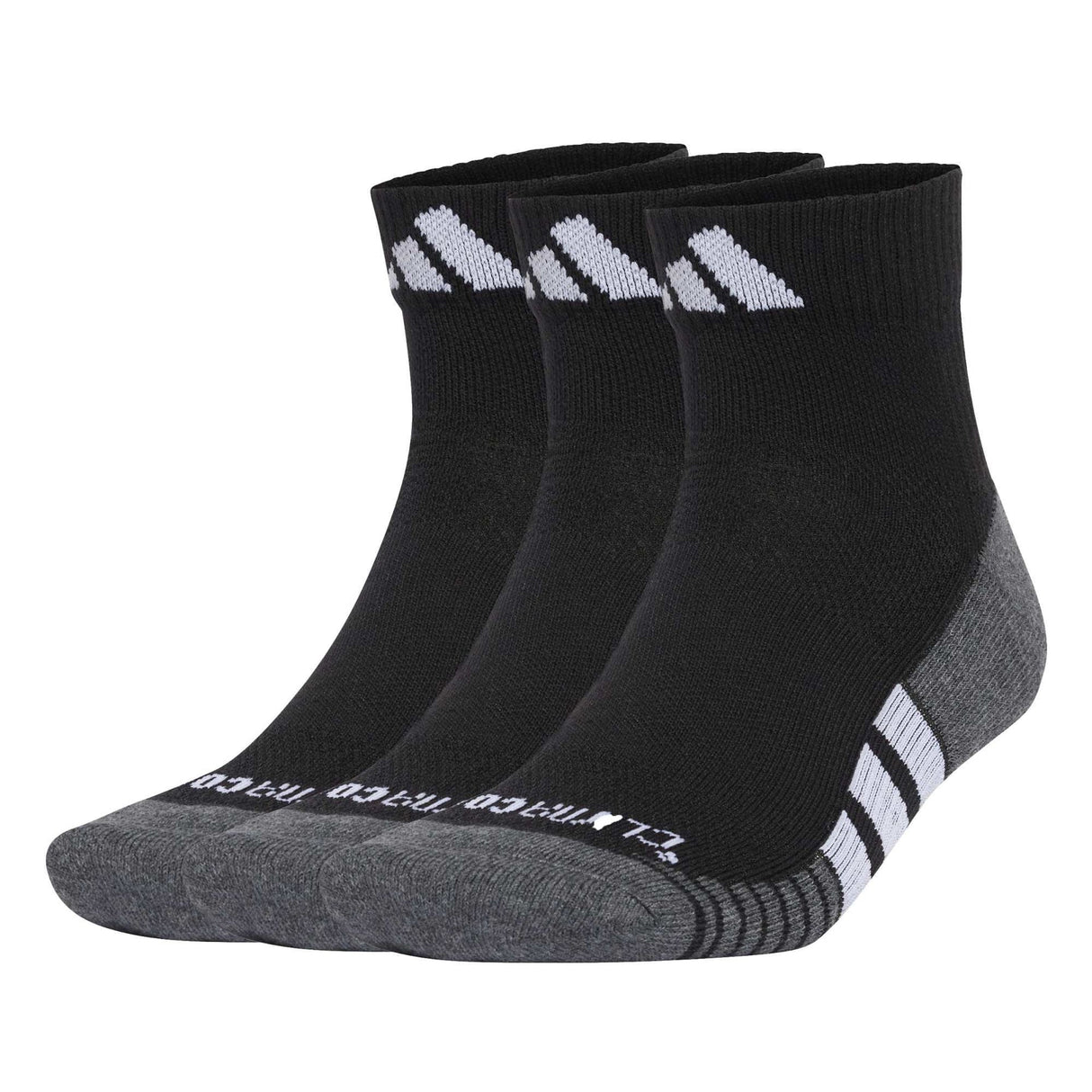 Performance CLIMACOOL Cushioned Quarter Socks 3 - Pack - Runner