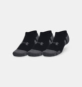Performance Cotton Unisex 3 - Pack No Show Socks - Runner