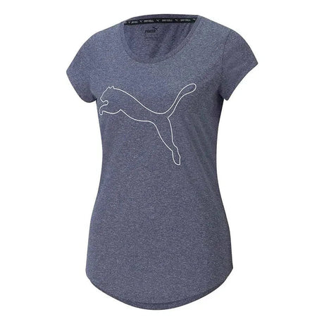 PERFORMANCE HEATHER CAT TEE W PEACOAT HE - Runner