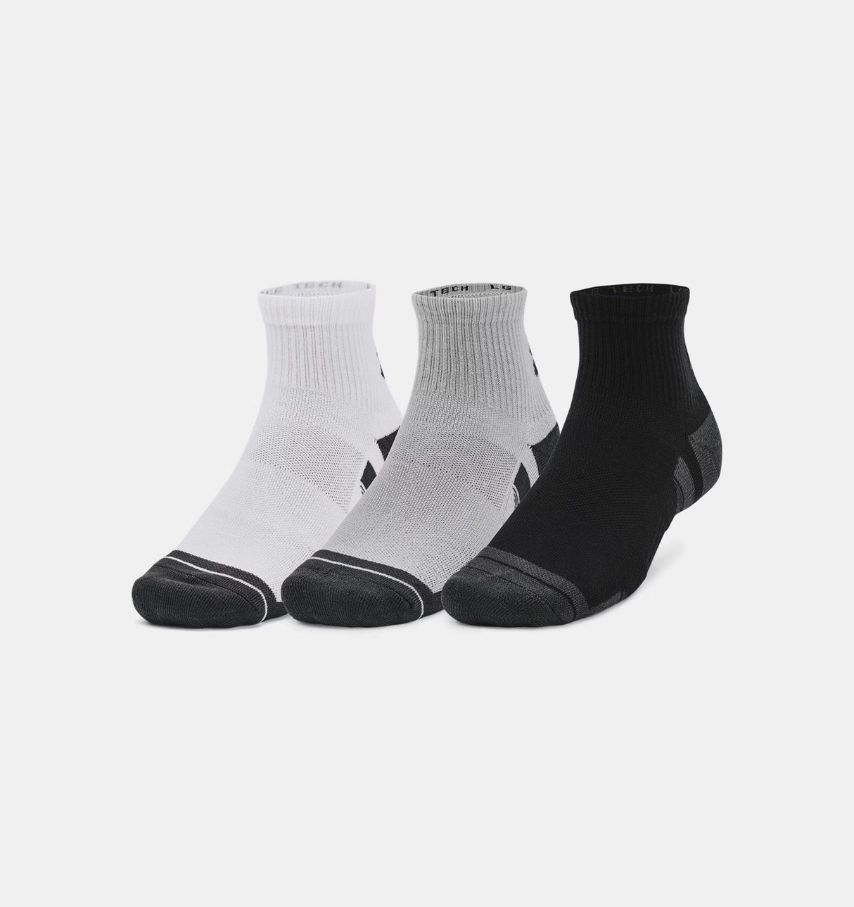 Performance Tech Unisex 3 - Pack Quarter Socks - Runner