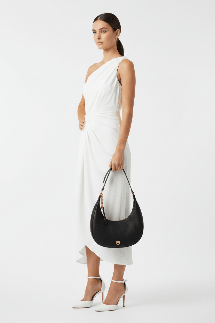 PINKO BRIOCHE HOBO MINI BOTTALATA - Cross body bag PB66 - Runner