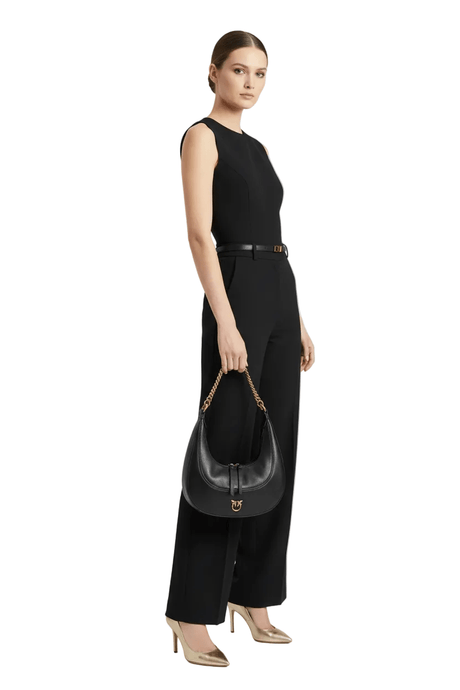PINKO BRIOCHE HOBO MINI VITELLO MORBIDO BAG PB40 - Runner