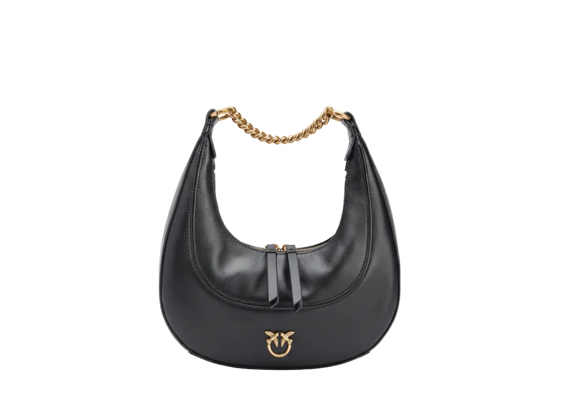 PINKO BRIOCHE HOBO MINI VITELLO MORBIDO BAG PB40 - Runner