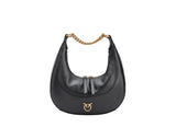 PINKO BRIOCHE HOBO MINI VITELLO MORBIDO BAG PB40 - Runner