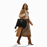 PINKO Calfskin Flower Shoulder bag PB7 - Runner