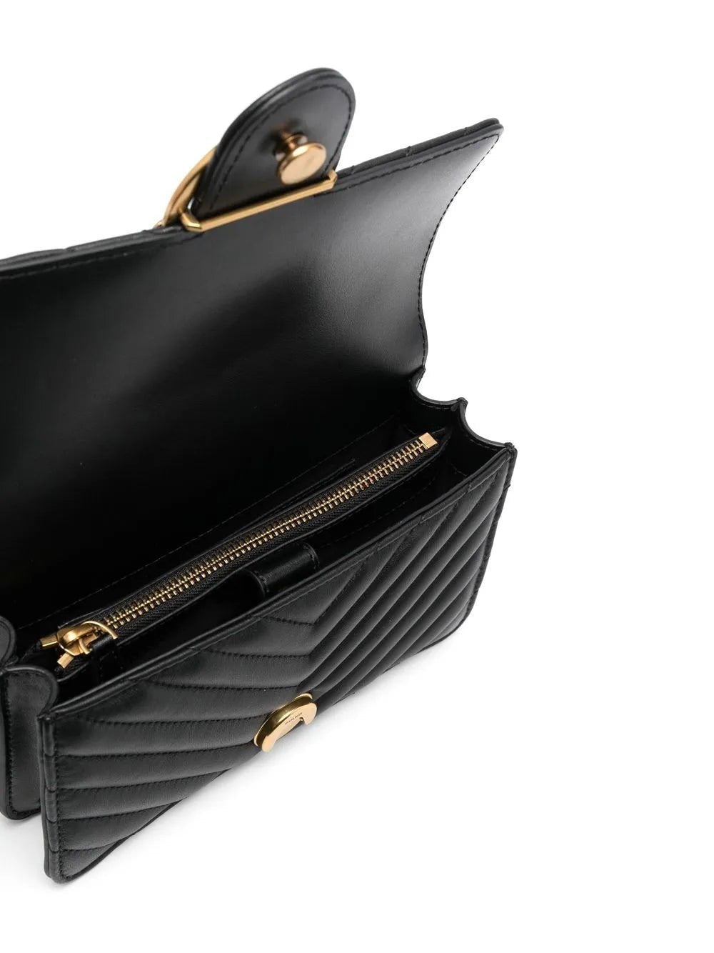 PINKO Icon Love Mini Bag with V Lining PB29 - Runner
