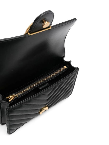 PINKO Icon Love Mini Bag with V Lining PB29 - Runner