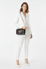 PINKO Icon Love Mini Bag with V Lining PB80 - Runner