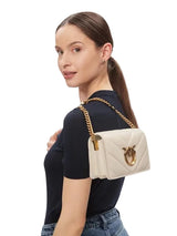 PINKO Love Click Small Crossbody Bag PB46 - Runner