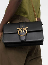 PINKO Mini Love One leather crossbody bag PB11 - Runner