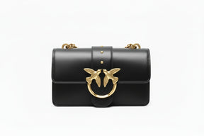 PINKO Mini Love One leather crossbody bag PB11 - Runner