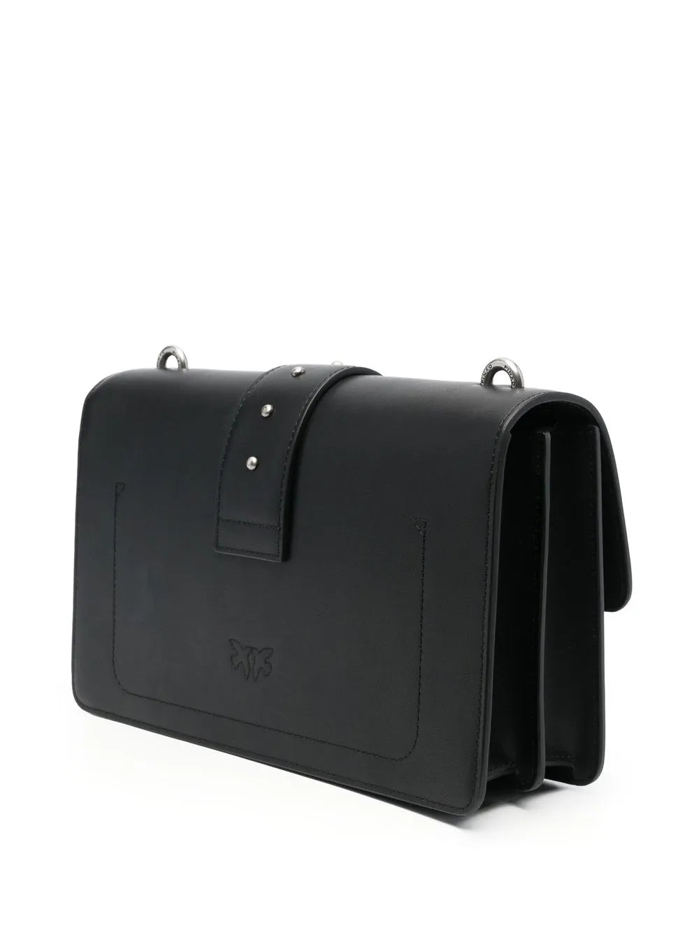 PINKO Mini Love One leather crossbody bag PB12 - Runner