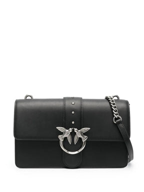 PINKO Mini Love One leather crossbody bag PB12 - Runner