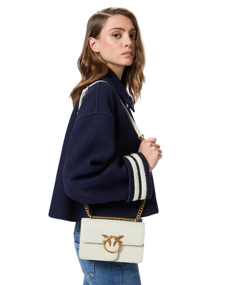 PINKO Mini Love One leather crossbody bag PB13 - Runner
