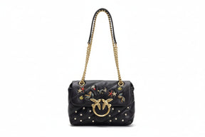 PINKO Mini Love Puff Sea Jewels Bag black CL PB16 - Runner