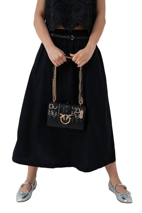 PINKO Women's Black Love Mini Crossbody Bag PB63 - Runner