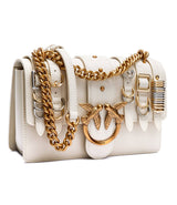 PINKO Women's Black Love Mini Crossbody Bag PB64 - Runner