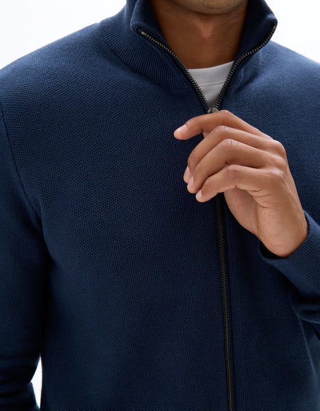 Piqué Cardigan - Runner